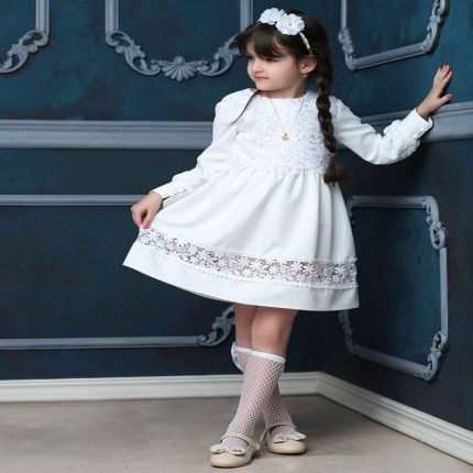 پیراهن دخترانه شکوفه