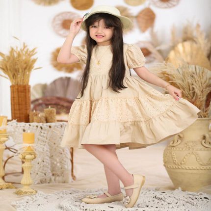 پیراهن دخترانه دلوین