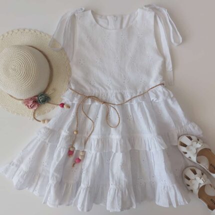 پیراهن خامه دوزی عروسکی